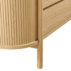 Modway Cadence 6-Drawer Curved Dresser - Oak-8
