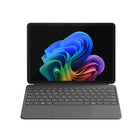 Microsoft Surface Pro Keyboard for Surface Pro 12" - Slate - English-Snap on, switch postures and type in comfort
