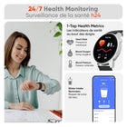 HyperGear Activ8 Smartwatch + Fitness Tracker-Heart rate, blood pressure, and blood oxygen (SpO2)