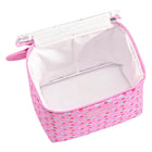 Fit And Fresh - Sac à lunch boucle luna - impression à la planche rose tendre-Intérieur spacieux accueillant collations, boites Bento, contenants à nourriture et blocs réfrigérants