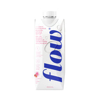 Flow Strawberry/Rose Alkaline Spring Water - 500ml - 12 Pack-Alkaline Spring Water