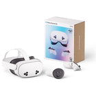 Meta - Casque tout-en-un Quest 3S avec Arkham Shadow - 256 Go - Blanc-Le multitâche n'a jamais été aussi simple. Affichez plusieurs écrans simultanément pour naviguer sur le Web, regarder YouTube et échanger des messages avec vos amis, tout en gardant un œil sur votre pièce.