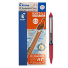 Pilot Hi-Tecpoint Grip Rollerball Pens Retractable V5 – 0.5mm – Red – 12 Pack  -Needlepoint rollerball pen