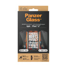 PanzerGlass Privacy Screen Protector for iPhone 15 Plus - Black-It reduces blue light exposure and features an anti-glare coating