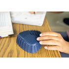 Bouncyband SensiPod Desk Fidget Toy - Blue-REMAINS IN PLACE AND PORTABLE: Non-skid bottom enables user to place fidget toy on any flat surface and 5x5x5" size allows it to be carried anywhere