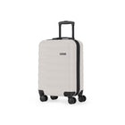 Swiss Mobility SEA 3-Piece Hardside Luggage Set - Oatmilk-Telescopic trolley handle ergonomically designed for comfort