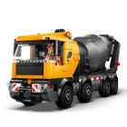 LEGO City Great Vehicles Cement Mixer-Kids turn a dial to rotate the drum and dispense the LEGO cement down the chute