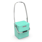 Permasteel 14 qt Portable Cooler with Dual Carrying Options - Mint-Inner Box: Foam Injected Plastic
