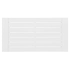 Modway - Tahoe Terrasse extérieure Aluminium revêtu en poudre Table basse - Blanc-6