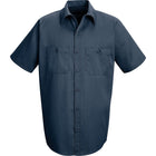 Red Kap Industrial Solid Work Shirts - 4 Pack-Colour: Navy Blue