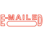 Trodat Printy 4911 Climate Neutral Self-Inking Stamp with Window - "E-MAILED"-Replacement ink pads are available for easy colour changes