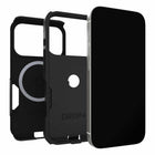 OtterBox - Étui Commuter MagSafe avec Contrôle de la Caméra pour iPhone 17 Pro en Emballage en Vrac - Noir-DROP+ | 3 fois plus de chutes que la norme militaire (MIL-STD-810G 516.6)