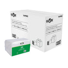Globe Commercial - Serviettes pliées en deux NAP800 - 7,87" x 6,5" - Blanc - 300 serviettes/paquet - Paquet de 20-Distribution un par un pour minimiser déchets