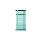 Simply Storage Unit 14.96"W x 10.43"D x 28.35"H - Teal-Functional use in an office, craft room, or bedroom