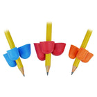 The Pencil Grip The Writing C.L.A.W. Sample Pack - 3 Sizes - 6/Pack - 3 Pack-The ergonomic hand gripper fits on pencils, primary pencils, pens, crayons, markers, paint brushes, etc.