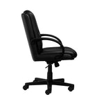 Nightingale Reward Mid Back Management Chair - Black-5-prong, heavy-duty nylon base