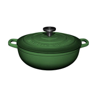 Maxwell & Williams Cast Iron Covered Casserole - 4L - Green-Made from Australian Iron for exceptional durability and performance