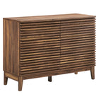 Modway Render 47" 6-Drawer Dresser - Walnut-Versatile 6-Drawer Dresser