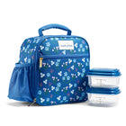Fit + Fresh Townsend Lunch Kit with Stacking Containers-Rolled handles for a sophisticated look and soft quick grab option