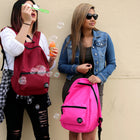 BAZIC Products Basic 16" Backpack - Fuchsia - 2 Pack-Pack of 2 backpacks