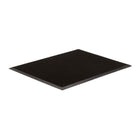 Edgewood Gritstop Fingermat Heavy Traffic Outdoor Scraper Mat - 24" W x 32" L - Black with Integrated Edging-Integrated beveled edges