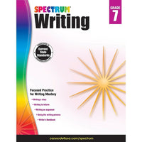Livre numérique : Spectrum - Spectrum Writing, 704576-EB, 7e année-Vous recevrez deux courriels : le premier confirmant la totalité de votre commande et le second comportant un lien de téléchargement. Vous pourrez utiliser le lien de téléchargement immédiatement ou plus tard, comme vous le voulez.
