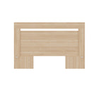 Nexera Malibu Headboard - Full Size - Natural Blonde Oak-Modern style: Enhance your bedroom decor with a contemporary headboard with clean lines and a minimalist design