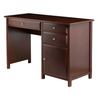 Winsome Delta Office Writing Desk, Walnut (94147)-Desk for home office