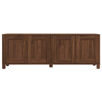 Hudson&Canal Chabot TV Stand for TV's up to 75" - Walnut-A transitional design accommodates TVs up to 75" for your entertaining space
