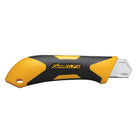 OLFA XH-1 25mm Fiberglass-Reinforced Ratchet-Lock Utility Knife - 2 Pack-Stainless-steel support channel