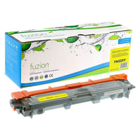 fuzion Brother TN225Y Compatible Toner Cartridge - High Yield - Yellow-Ink Colour: Yellow