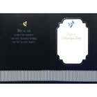 Rosedale Gold Father's Day Greeting Cards/Envelopes - 5-1/2" x 8" - Wonderful Day - 6 Pack-Printed on premium uncoated paper