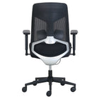 Serta Destin Mesh Task Chair - Black-5-star steel base in black