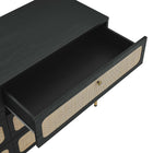 Modway Chaucer 6-Drawer Dresser - Black-Assembly Required