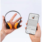 Jlab Rewind 2 Wireless Retro Headphones - Black-Connect to any two devices with Bluetooth multipoint, +wireless share mode
