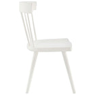 Modway Sutter Wood Dining Side Chair - White-Fully Assembled