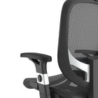 Staples Hyken Ergonomic Mesh Swivel Task Chair - Grey-Arms adjust up and down to ease presure on neck and support shoulders
