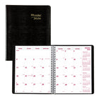 Brownline 2026 Essential 14-Month Monthly Planner - 8-7/8" x 7-1/8" - Black - English-14-Month: December 2025 to January 2027