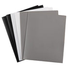 JAM Paper Dossier scolaires à deux pochettes en plastique robuste, assorties, 6 / paquet (383HBAasst)-Quantité: 6 par paquet