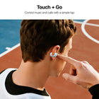 MyBat Open Ear Bluetooth Earbuds - Blue-All-Day Comfort - Lightweight, ergonomic design for extended wear