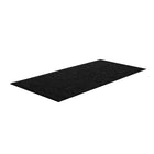 Edgewood Rainier Medium Traffic Commercial Carpet Mat - 3' 6" W x 6' L - Charcoal with Black Edging -Medium Traffic