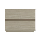 Manhattan Comfort - Table de nuit moderne Evelyn 32" à 1 tiroir - Naturel-Assemblage à domicile requis Tout le matériel inclus
