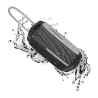HyperGear Wave Wireless Waterproof Bluetooth Speaker - Black/Grey-10W powerful HD stereo sound