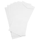 JAM Paper Enveloppes à ouverture au sommet et rabat droit gommé, 5 x 11 1/2 po, blanches, 100 par paquet-Idéales pour les cartes de vœux, les cartes d’invitation, les faire-part de mariage et autres