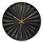 Monarch Specialties 9113 12" Round Wall Clock - Black Face/Black Frame-Style up your home decor with this contemporary 12" round wall clock featuring a sleek black face and chic black frame, perfectly blending modern aesthetics with functionality