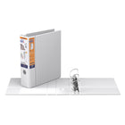 QuickFit Reliure robuste, 3 po, anneaux en D, Blanc, paquet de 6-3 po