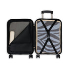 Swiss Mobility LYS 21.5" Hardside Carry-on Luggage - Red-Telescopic trolley handle with multi-stage locking heights