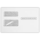 JAM Paper Double Window W2 Wesco Security Tint Envelope - White - 5 3/4" x 9 1/4" - 250 Pack-W-2/1099 envelopes: these w-2/1099 envelopes measure 5 3/4 x 8 7/8 and are designed for 1099r and 1099 misc forms. they feature a double window so you won’t have to address them by hand. simply position the addresses on the tax forms in the windows. each envelope comes preprinted with the statement “important tax document enclosed” to ensure immediate attention by the recipient.