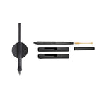 Wacom - Intuos Pro Medium Bluetooth Tablette graphique professionnelle 2025 - noir-Avec un format 16:9 polyvalent parfait pour plusieurs moniteurs et des affichages larges ; La taille moyenne a une grande surface active avec un faible encombrement 11,4 x 8,1" / 291 x 206 mm