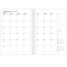 Letts - Agenda Académique Hebdomadaire D’Août À Juillet - 8 1/4 po H x 5 7/8 po l - Motif Agrumes - Multilingue-Style d’agenda intemporel